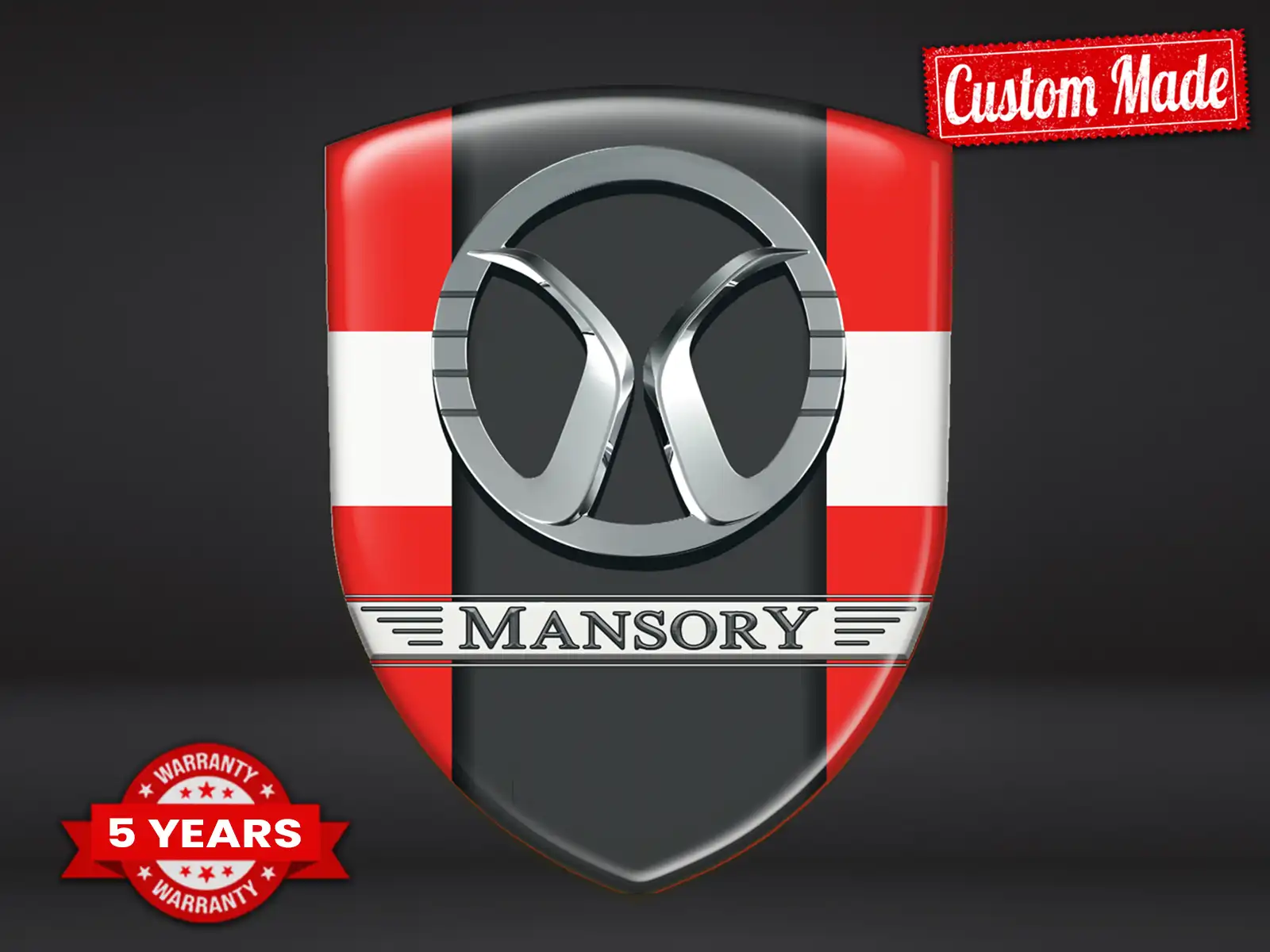 Mansory Silikonaufkleber Professionell Anpassbar Design